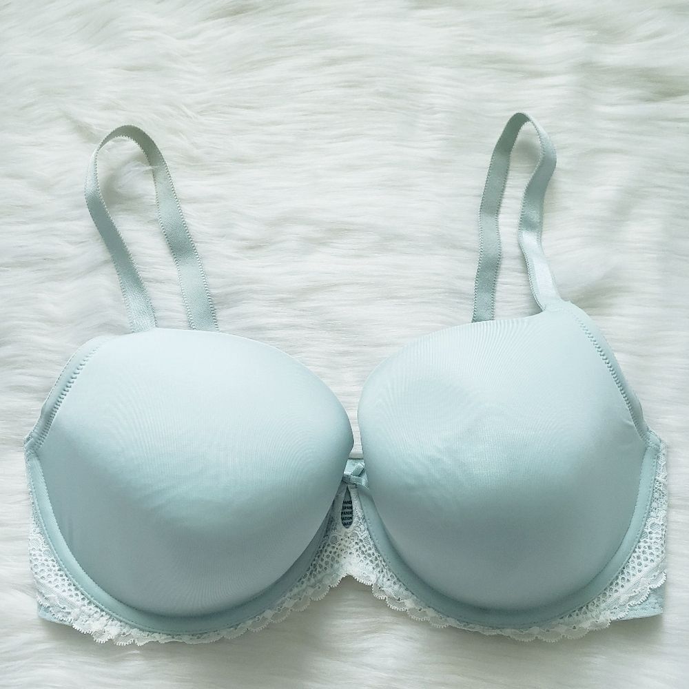 Torrid Mint Lace Detail Sexy T-Shirt Bra 36DD